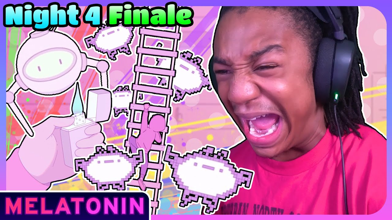 SINCE WHEN WAS THIS GAME SO HYPE?!?! || Melatonin (Night 4: Finale)