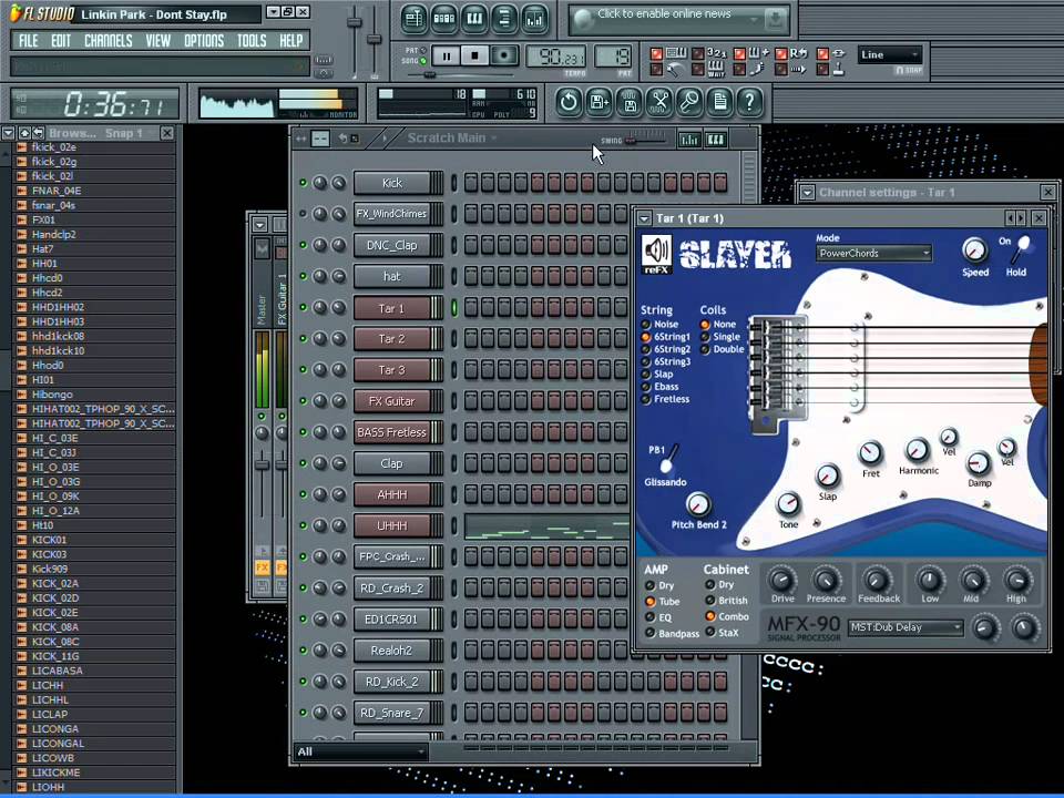 Linkin Park - Don't Stay (FL Studio 9 Remake/Cover)