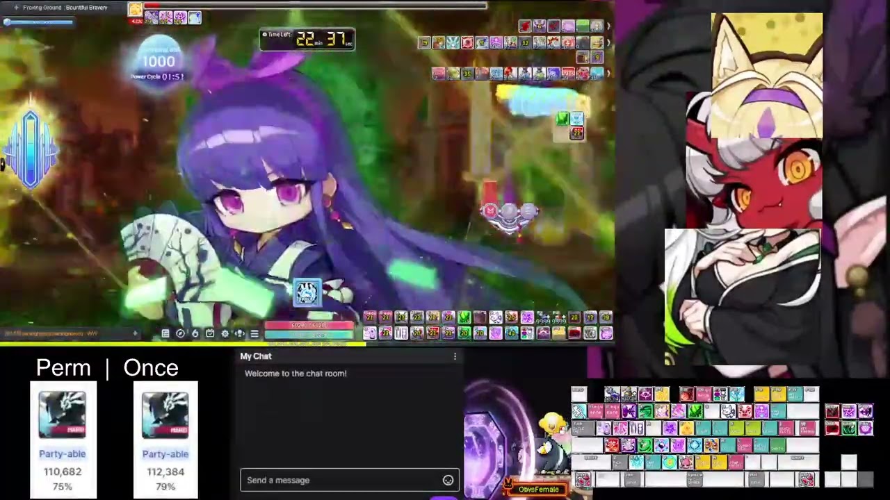 [Kronos] Maplestory Kanna Hard Adversary solo