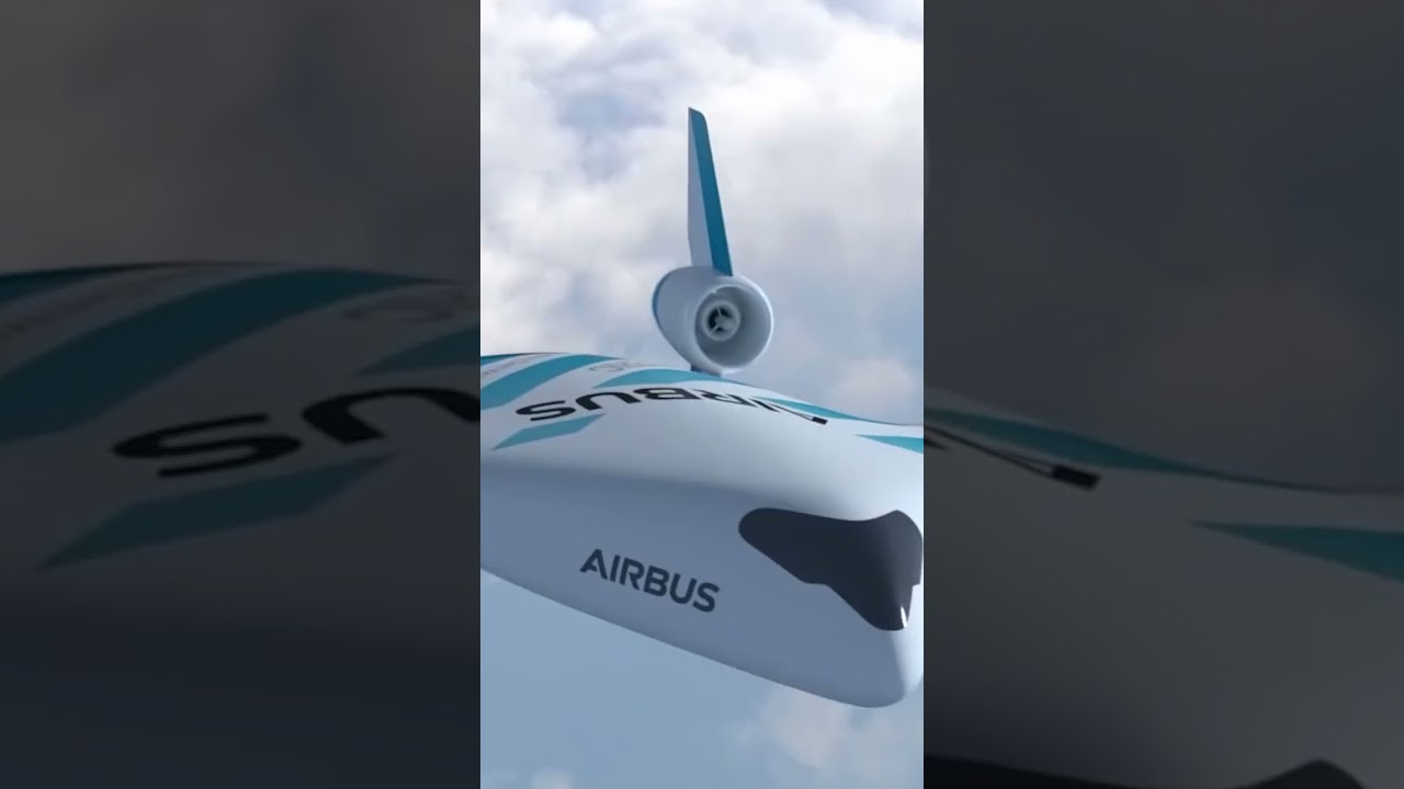 Airbus' Blended Wing Hydrogen Plane: Doomed From the Start? #shorts