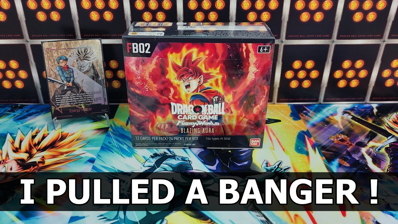 Fusion World - Blazing Aura Booster Box Opening.