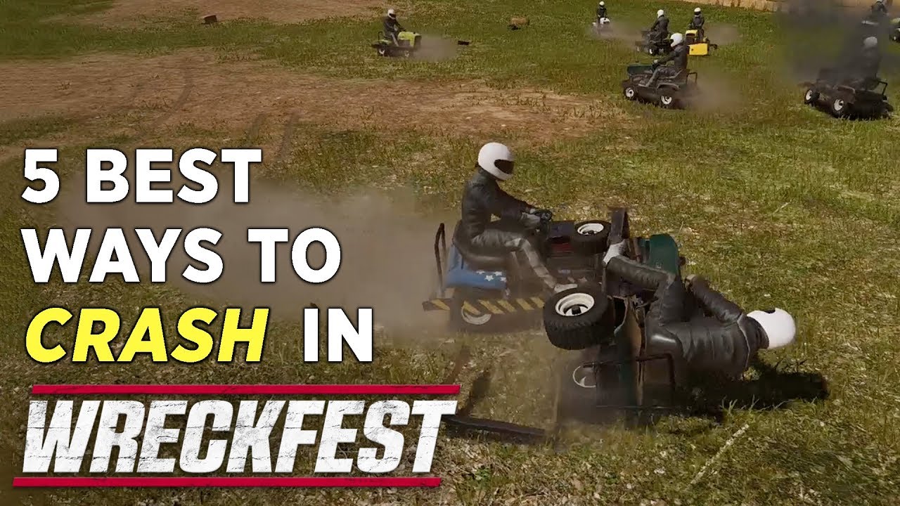 The 5 Best Ways to Crash in WRECKFEST