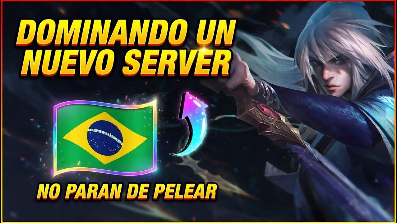POR ESTO BRASIL es un SERVIDOR MAS DIFICIL que LATINOAMERICA!!