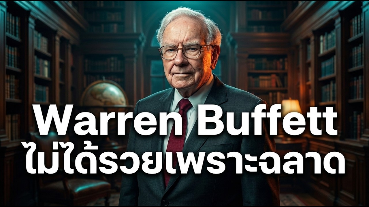 Warren Buffett ไม่ได้รวยเพราะฉลาด เขารวยเพราะสิ่งที่โรงเรียนไม่เคยสอน | Podcast การเงิน การลงทุน