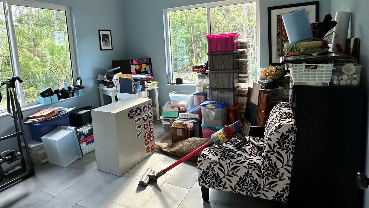 Office Organization, New Closet Install