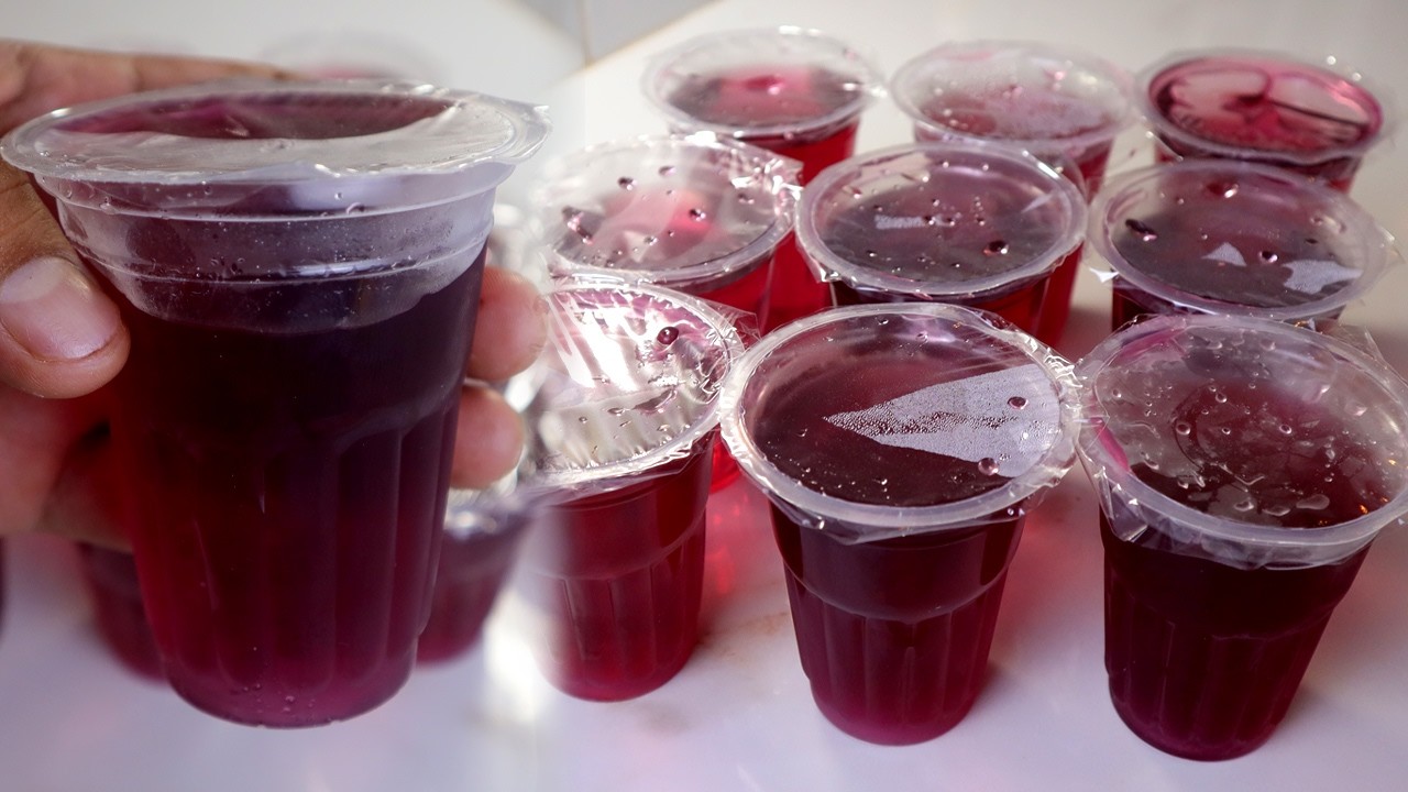 KOK BARU TAU SEKARANG !! TERNYATA BUAT JELLY DRINK ITU MUDAH BANGET, PANTESAN MURAH