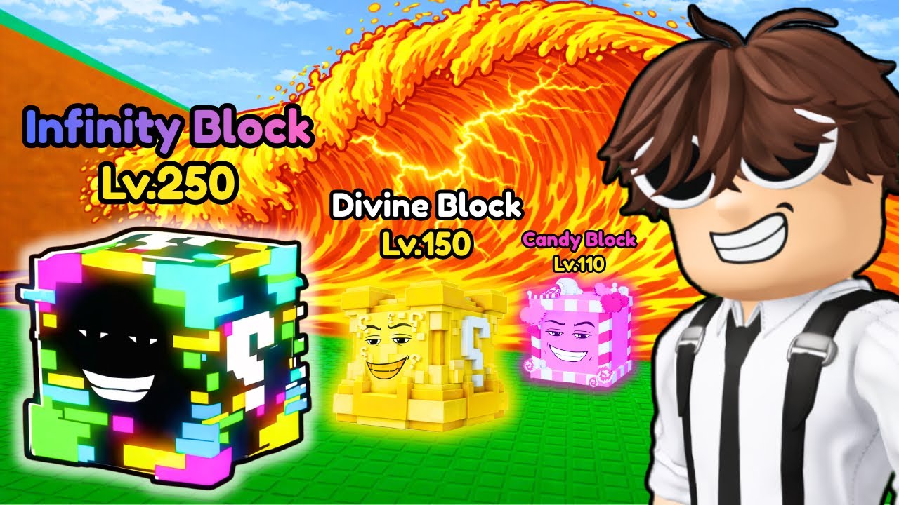 $0 To $100 TRILLION With LUCKY BLOCKS ONLY In Escape Tsunami For Brainrots…