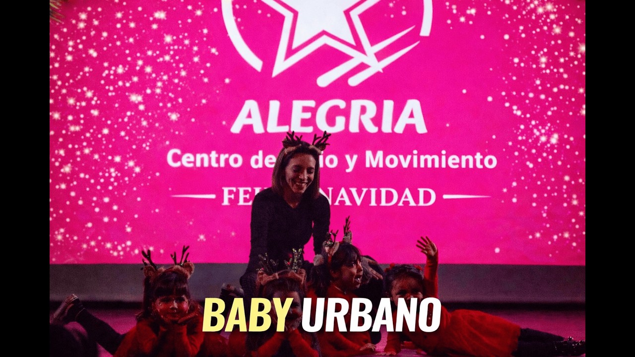 BABY URBANO 🔴  | Baile del Festival de Navidad