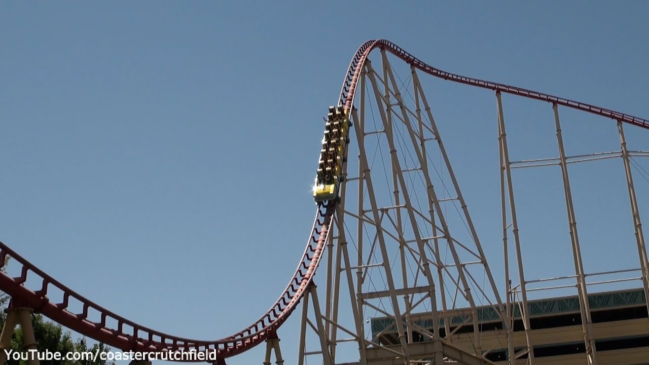 The Roller Coaster (Off-ride HD) New York, New York Hotel & Casino Las Vegas