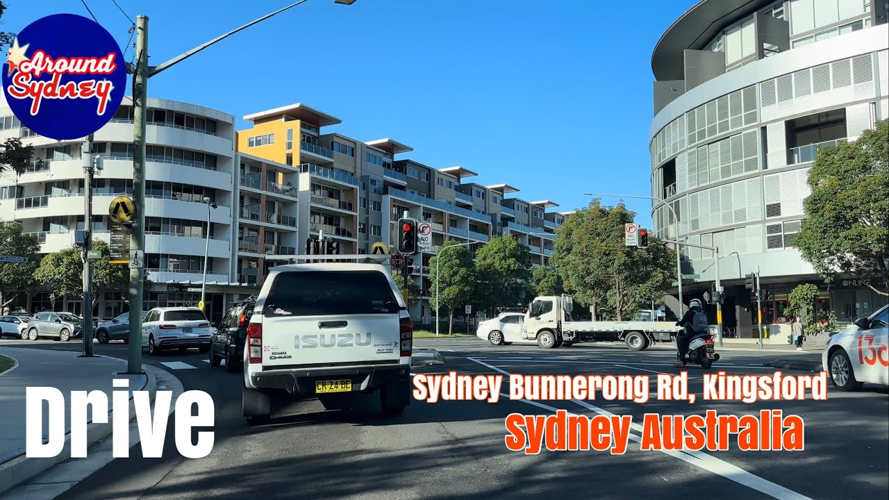 Sydney 🇦🇺Australia [🚘🚗4K 60fps HDR   Drive ] Defries Ave, Zetland To Bunnerong Rd, Kingsford