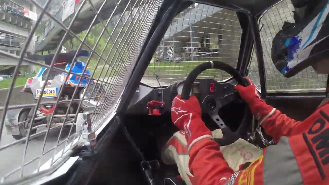 Autocross Hoch-Ybrig 2023 - Great battle for the win - Schmid vs Reichmuth - Klasse 8 Crosskart