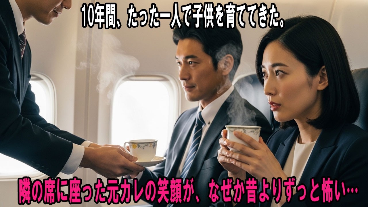 「10年間、たった一人で子供を育ててきた。隣の席に座った元カレの笑顔が、なぜか昔よりずっと怖い…」