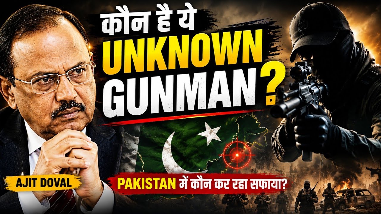 Unknown Gunmen in Pakistan | Ajit Doval का Masterstroke #unknowngunmen #hamzaburhan #ajitdoval