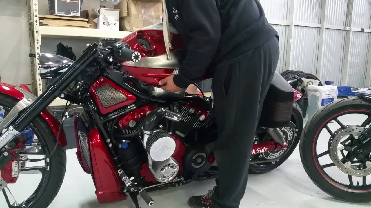 Darkside supercharger kit by darkside custom harleys.
