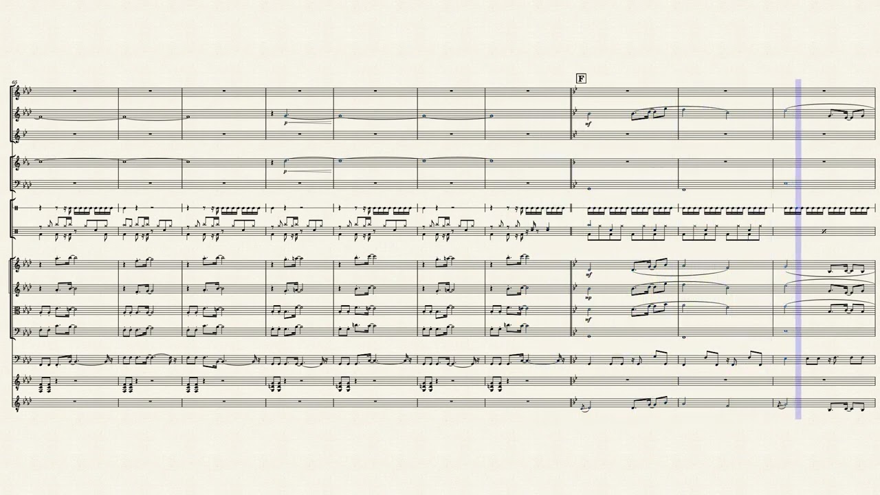 Bloodstained: Ritual of the Night - Voyage of Promise (full band sheet music)