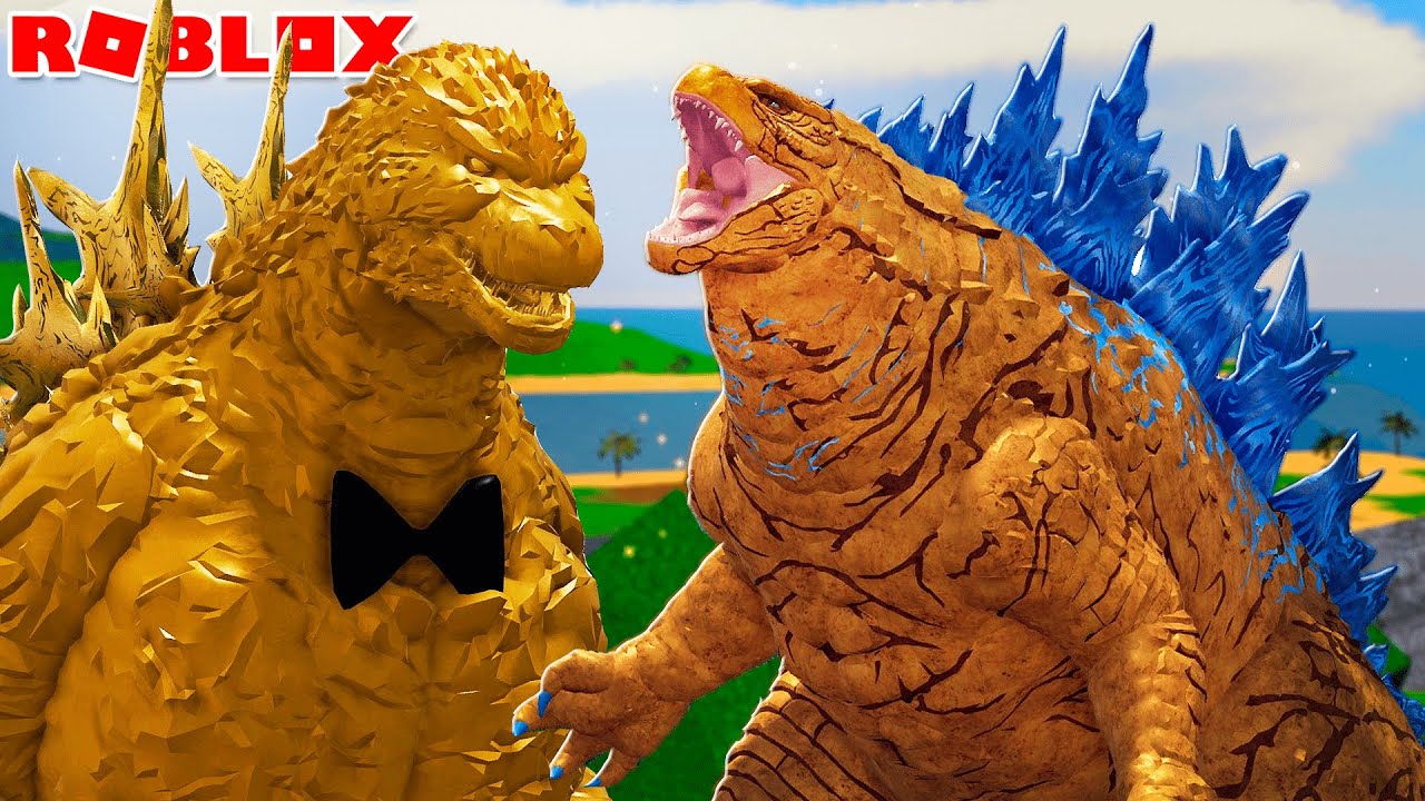 BATTLE ROYALE GODZILLAS, MECHAS E MONSTROS GIGANTES! | ROBLOX Kaiju Arisen