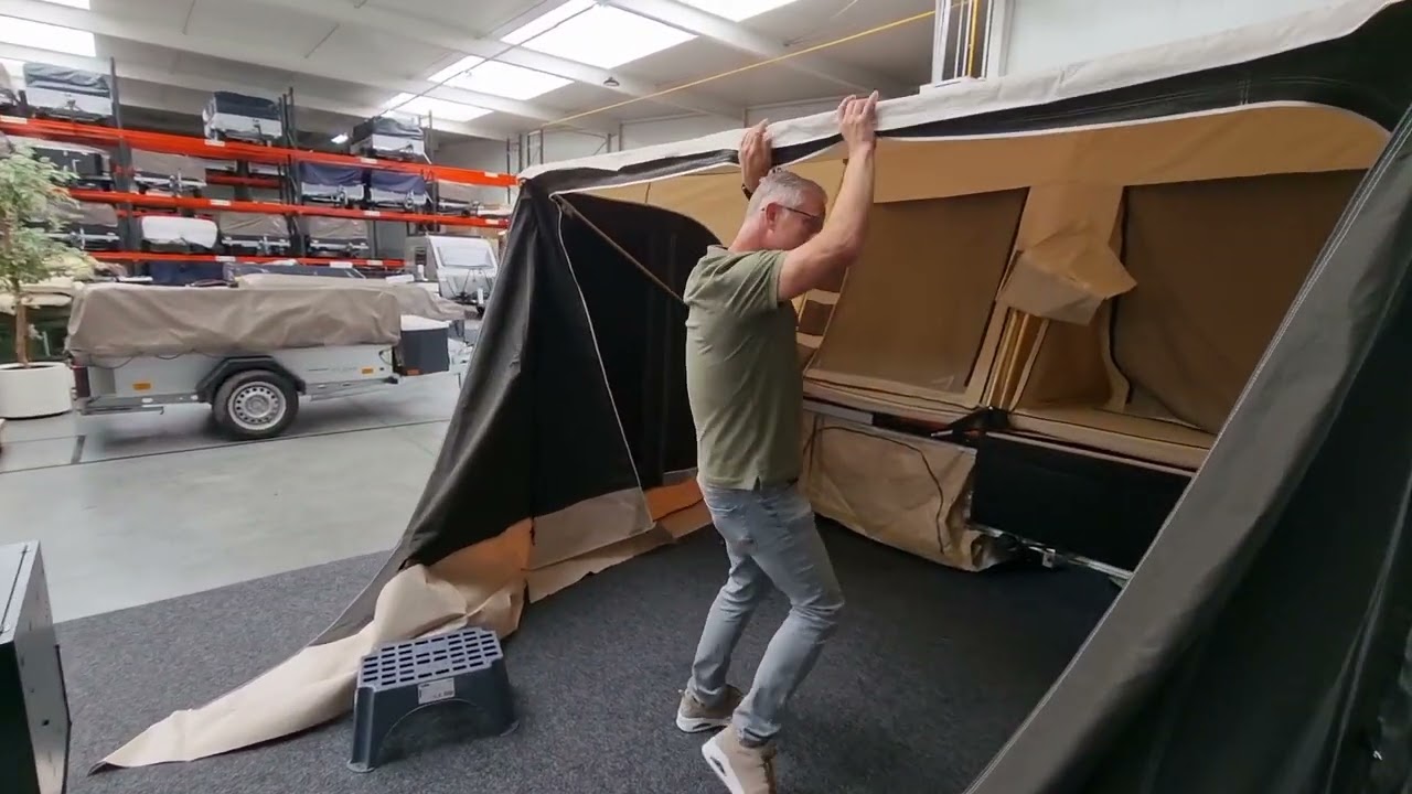 Combi-Camp Flexi comfort opzetten in 5 min.