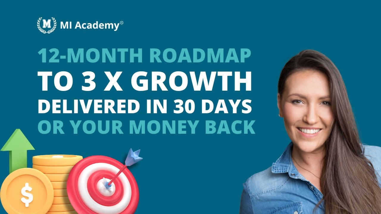 Your roadmap to 3 X growth | MI Academy CMO BluePrint