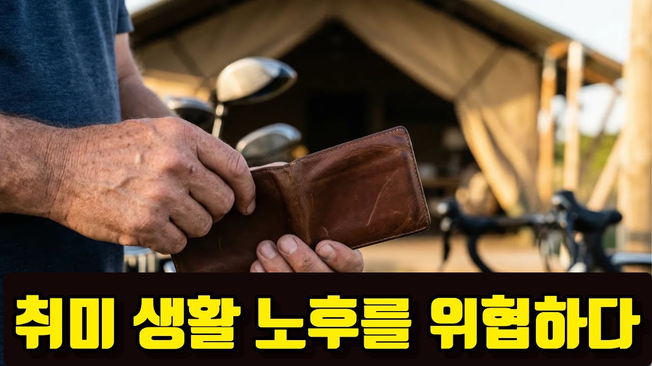 중산층 몰락 주범? 당신의 취미가 노후를 망치는 5가지 이유 (골프, 캠핑, 명품)