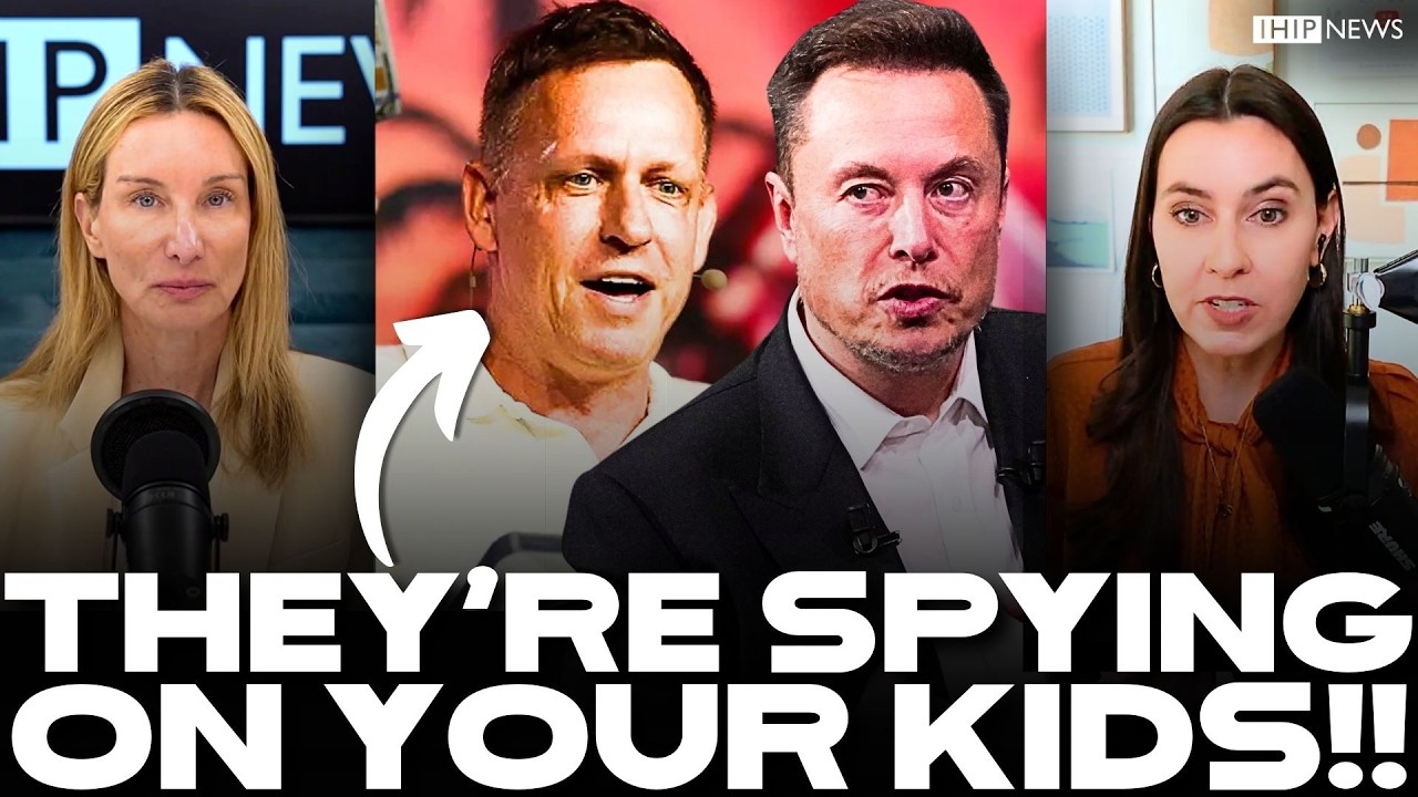 IHIP News: 🚨 Why These TECH BILLIONAIRES Are SPYING On Kids & What They INTEND To DO NEXT!