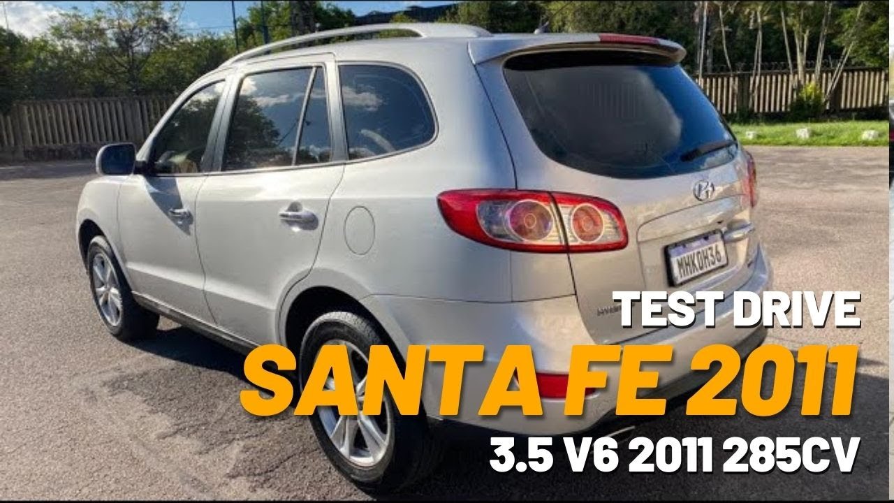 Hyundai Santa Fe 3.5 V6 2011 - Test Drive #santafe #v6 #hyundai #hyundaisantafe