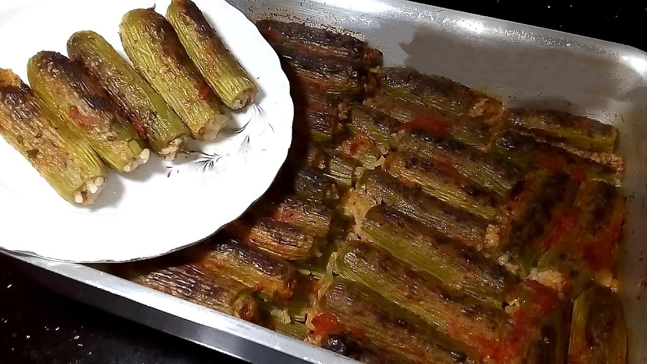 محشي الكوسة في الفرن وطريقة سهلة لتسويته - طعم خطير