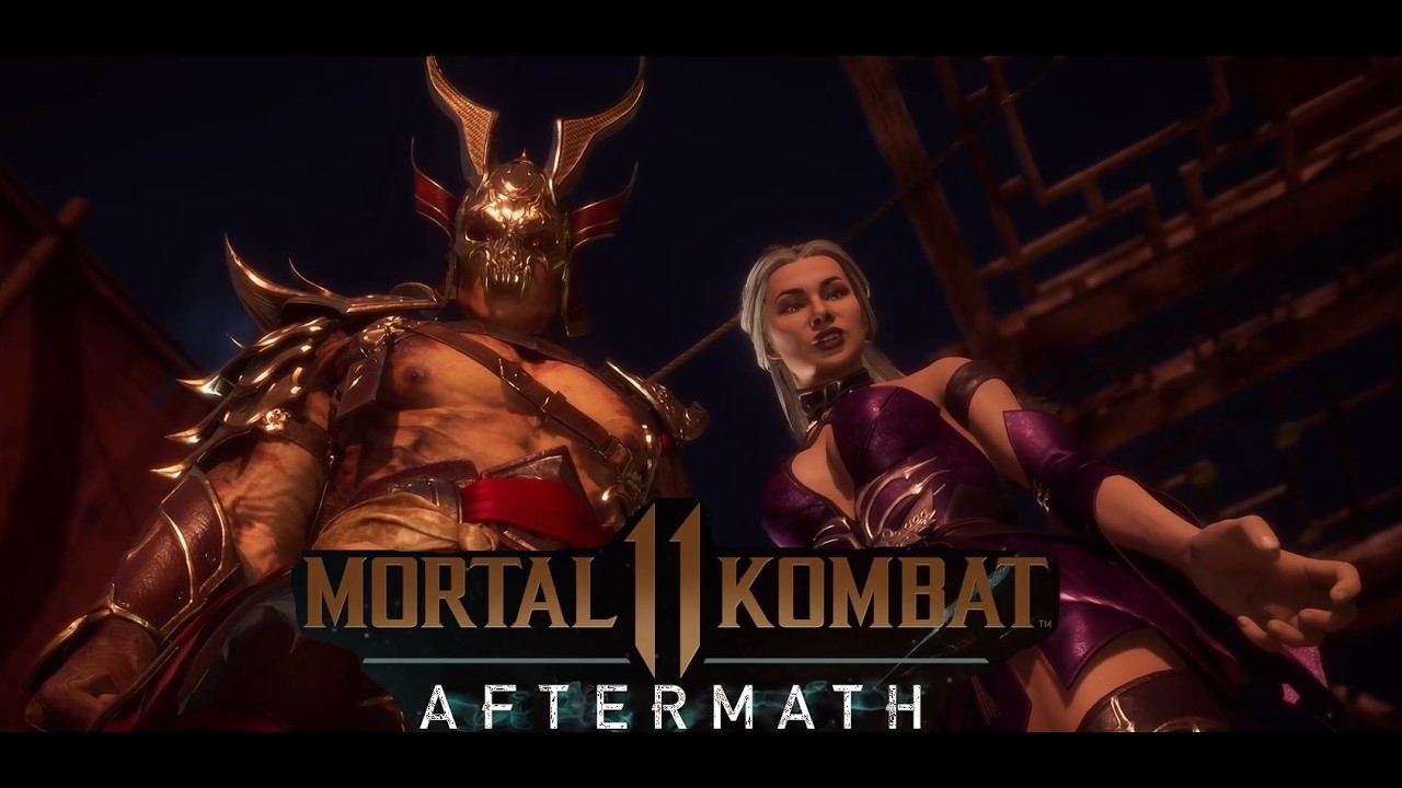 Mortal Kombat11 Aftermath Modo História Capítulo 16 Visões do Império, Sindel, Shao Kahn, Máscara De