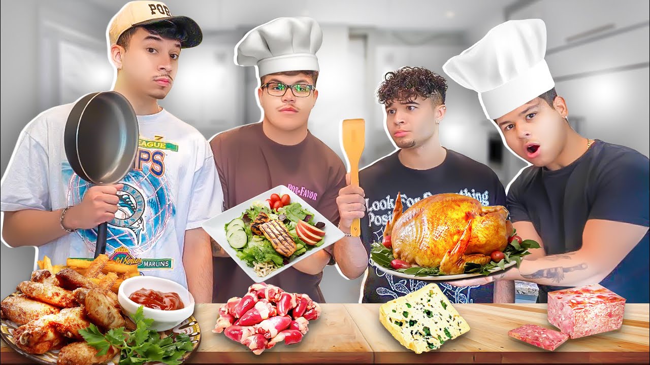 EXTREME COOK OFF CHALLENGE WITH THE BOYS!!