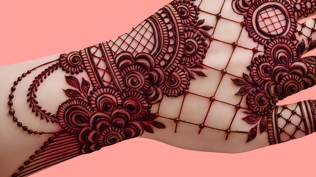 Eid Special Mehndi Design 🌙 | Easy, Stylish & Beautiful Back Hand Henna 🤎