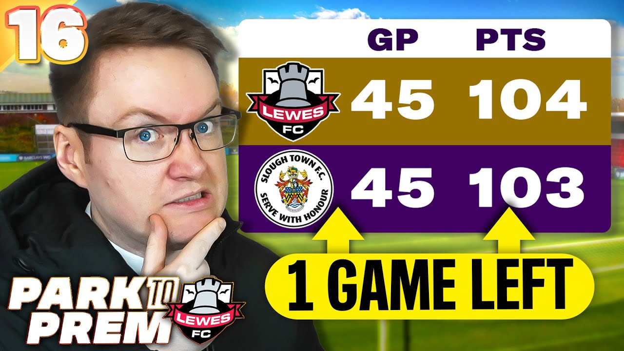 A 1-Point Gap Decides EVERYTHING… SEASON 3 FINALE! | FM26 Park to Prem EP16