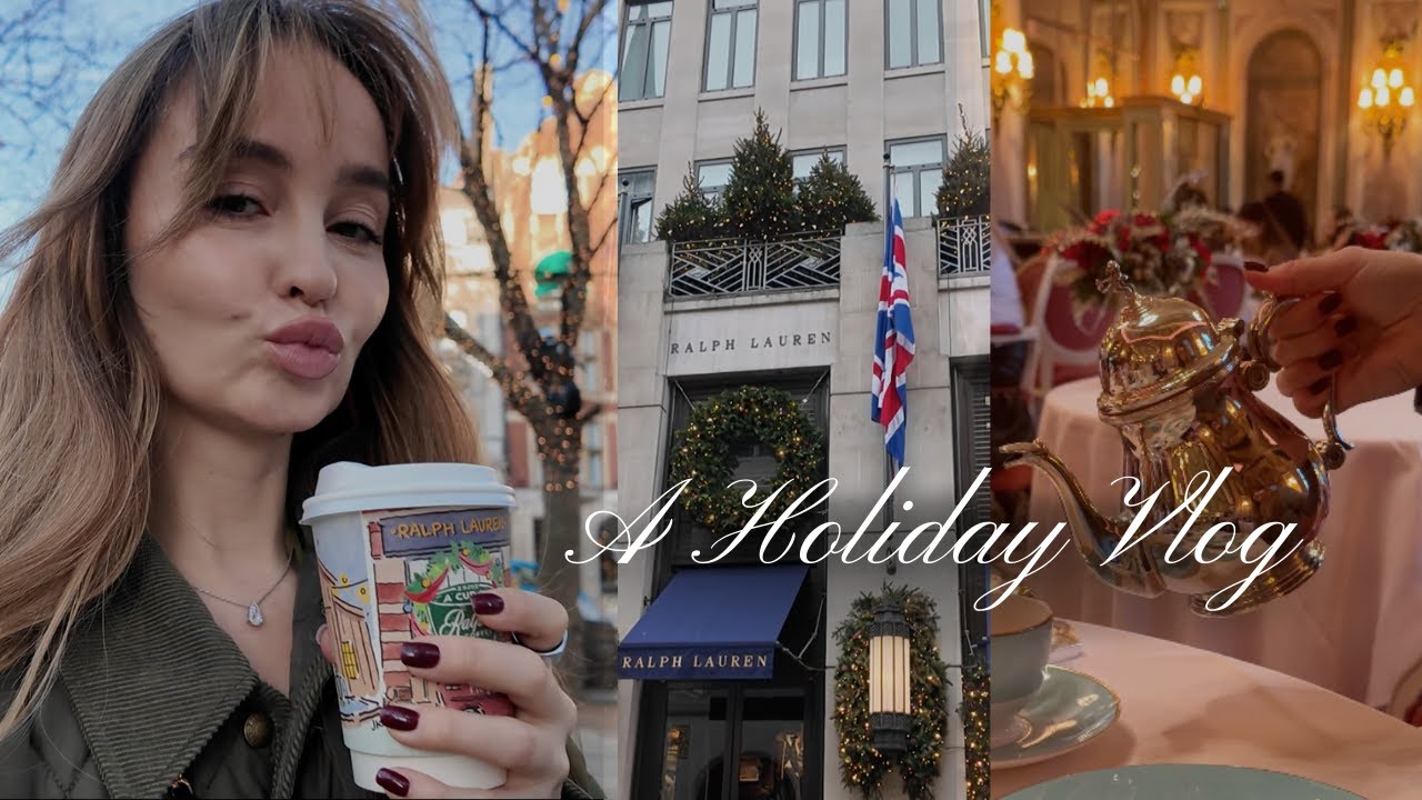 London Holiday Vlog | Sloane Square, Burlington Arcade & Afternoon Tea at The Ritz