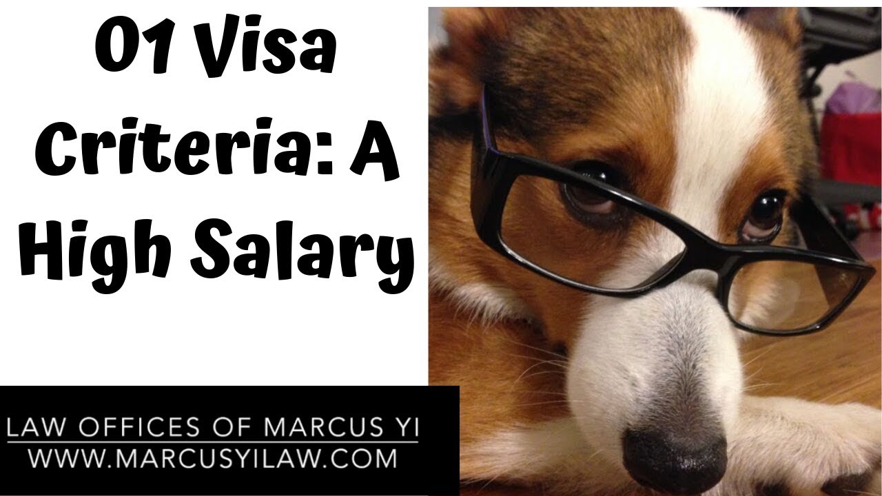 O1 Visa Requirements Criteria: High Salary