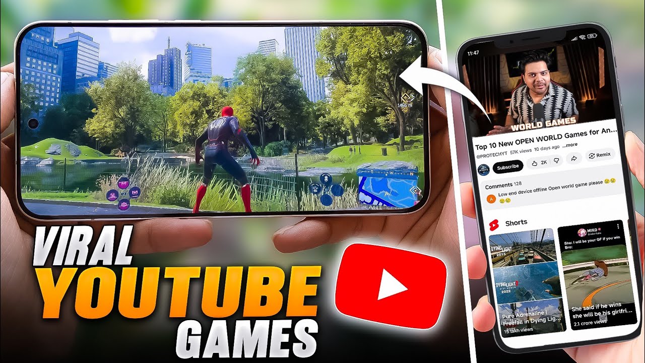 I Tried Every Popular OPEN WORLD Mobile Games from YouTube !!
