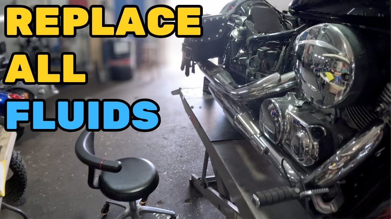Honda VT750 Shadow Full Fluid Change – Oil, Coolant, Brake & Final Drive