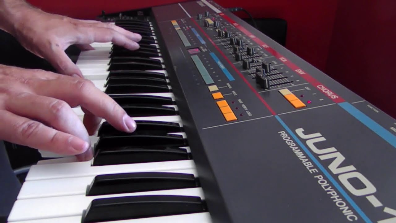 Roland Juno106 Sounds - No Talking