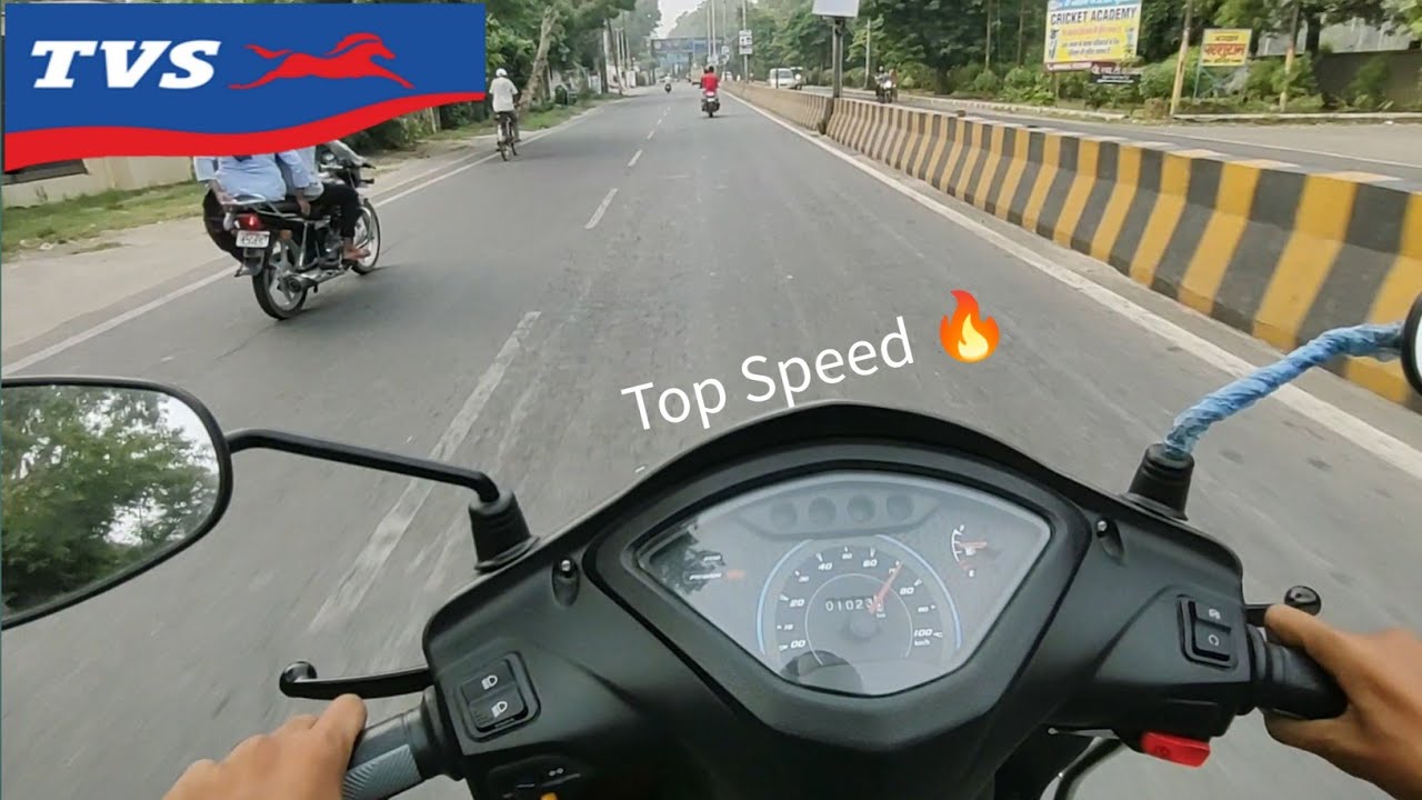TVS Jupiter 110cc 2025 bs6 Full Throttle Test | Top Speed.
