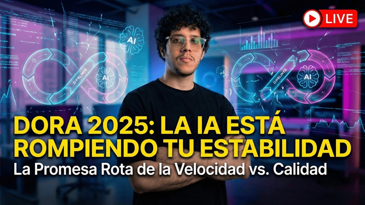 DORA 2025: La IA está rompiendo tu estabilidad. La promesa rota de la velocidad vs la calidad.