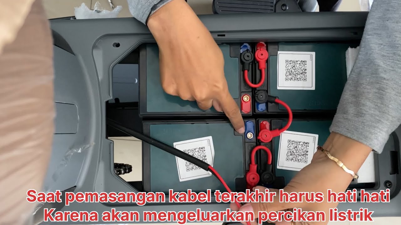 Cara pasang aki sepeda listrik exotic ofero zxtec aima dll || BISA SEMUA MERK SPEDA LISTRIK