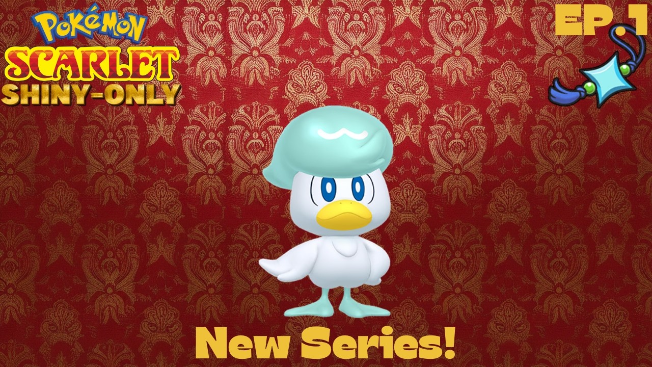 New Series! - Pokemon: Scarlet: Shiny-Only - Ep.1