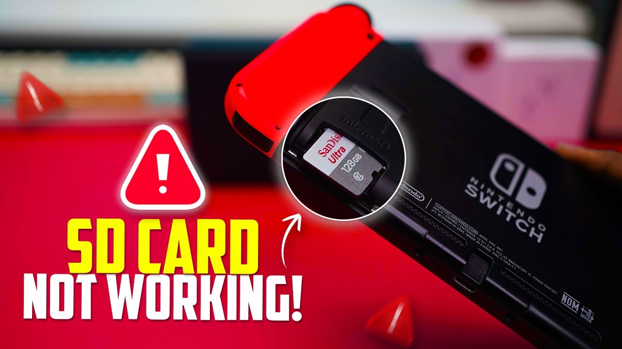 Исправление проблемы с картой MicroSD, не работающей на Nintendo Switch | Решение проблемы с карт...