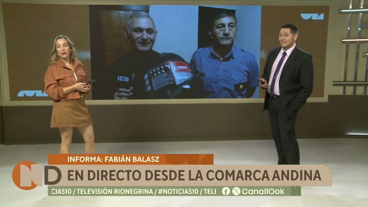 Entrega de cascos para la brigada motorizada en El Bolsón