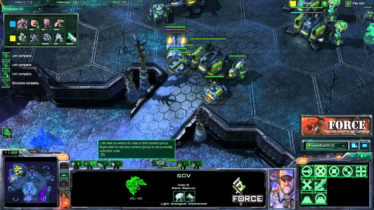 StarCraft 2 - [T] 1/1/1 Into Marine Tank: Drop Harass - Strategy