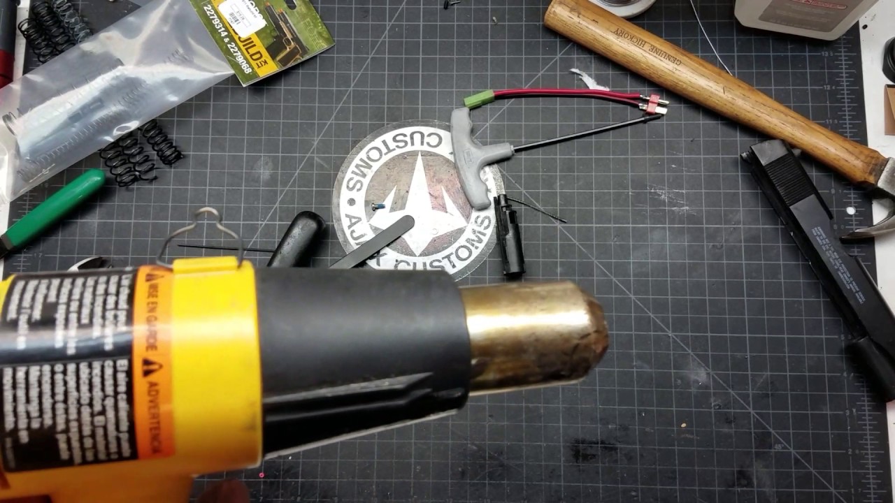 Gbb pistol damaged piston/o-ring quick repair tip