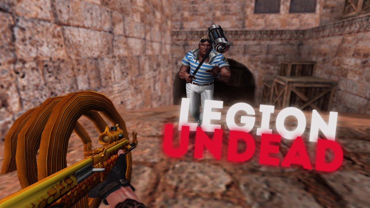 Counter-Strike 1.6 Zombie сервер #72 [ZM] LEGION_UNDEAD [CSO]