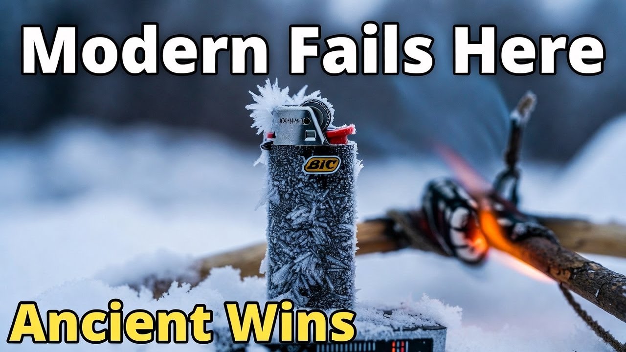 Why Modern Lighters Fail in True Stone-Age Conditions