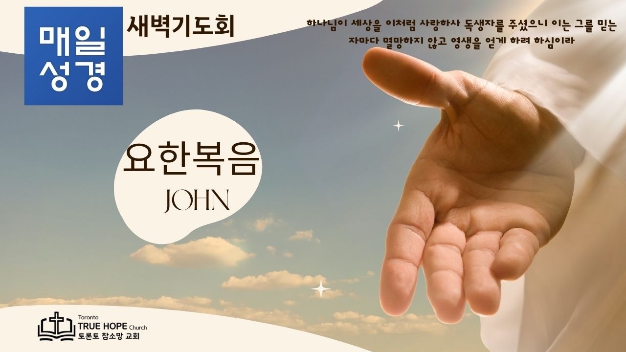 새벽기도회  260223 (요한복음 7:25-36)