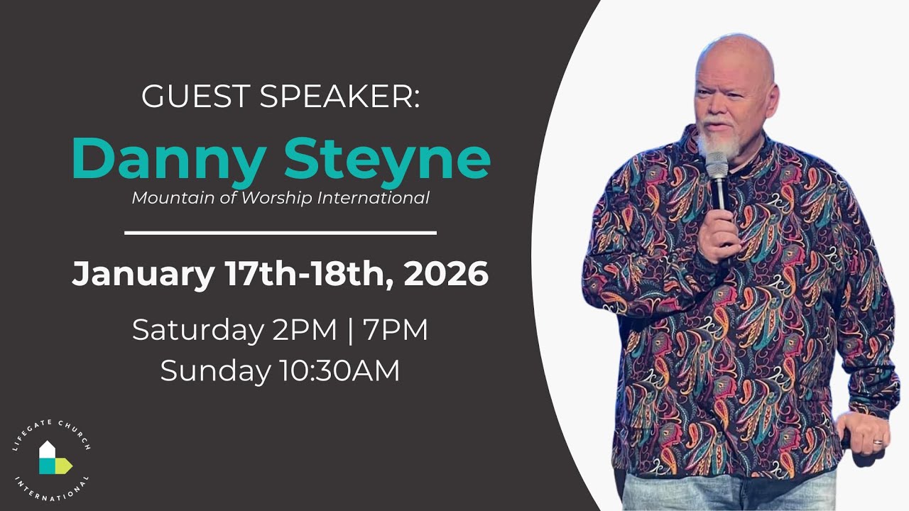 Saturday Conference Session #1  01.17.2026 | Guest Speaker Danny Steyne