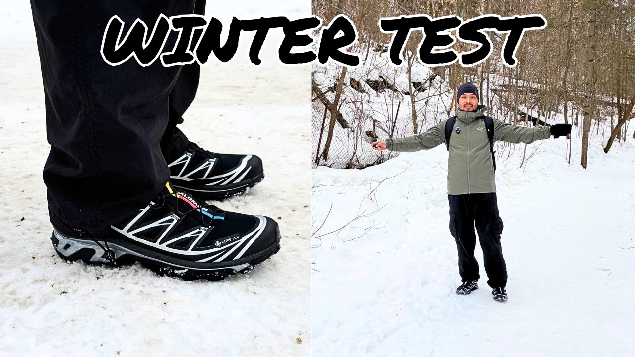 Salomon XT6 Gore Tex Winter Test &mdash; Are They Good in Snow?