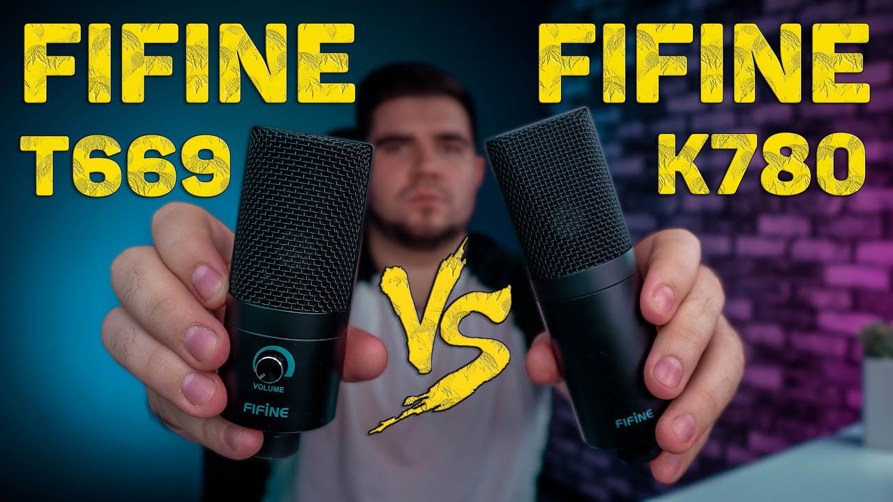 Лучший микрофон для блогера! Какой микрофон выбрать до 60$ ?! Fifine T669 или Fifine K780?!