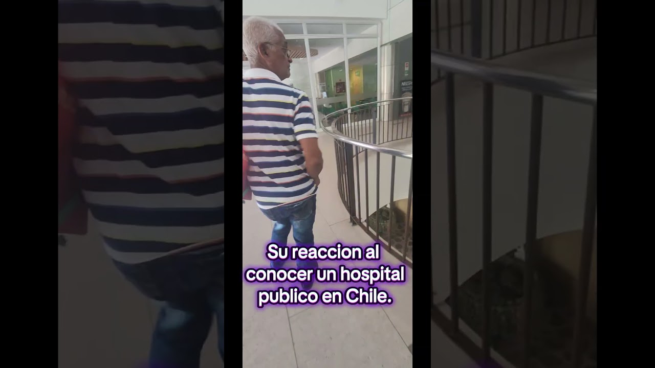 El tata cubano se asombra de la salud de chile. #chile #cubanos #cubanosporelmundo #medicina